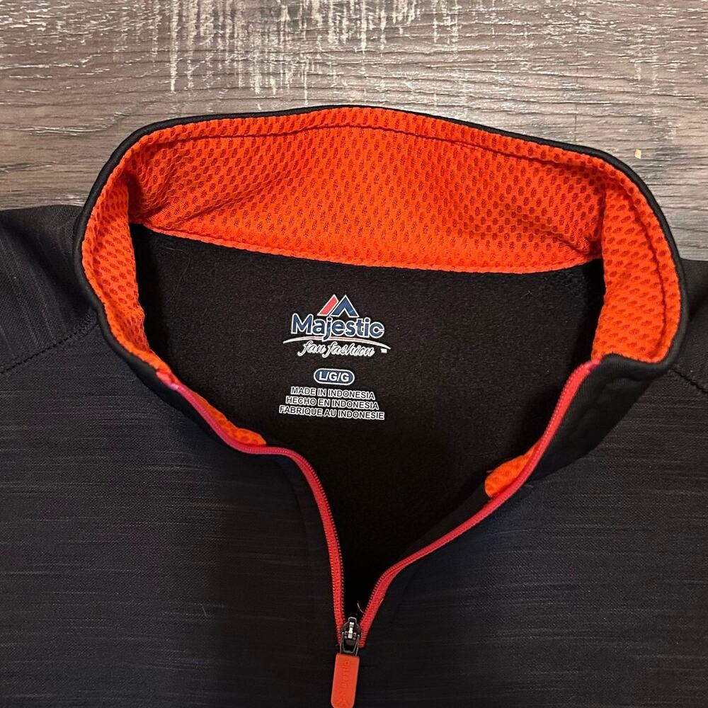 San Francisco Women's Giants baseball long sleeve pullover jacket, Size Large - Picture 3 of 5